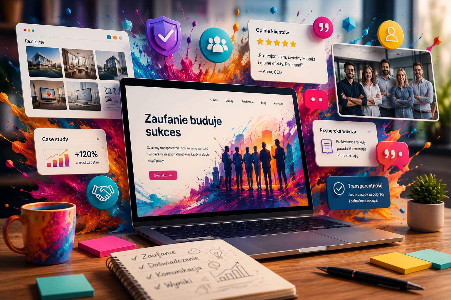 Klienci kupuja zaufanie_nowa strona internetowa_keyk project_agencja marketingowa